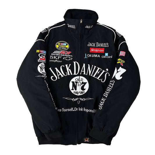 Jack Daniels Racing Jacket, Embroidered Unisex Jacket