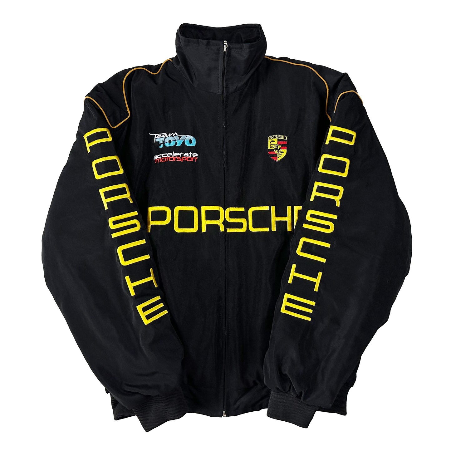 Porsche Racing Jacket, Embroidered Unisex Jacket