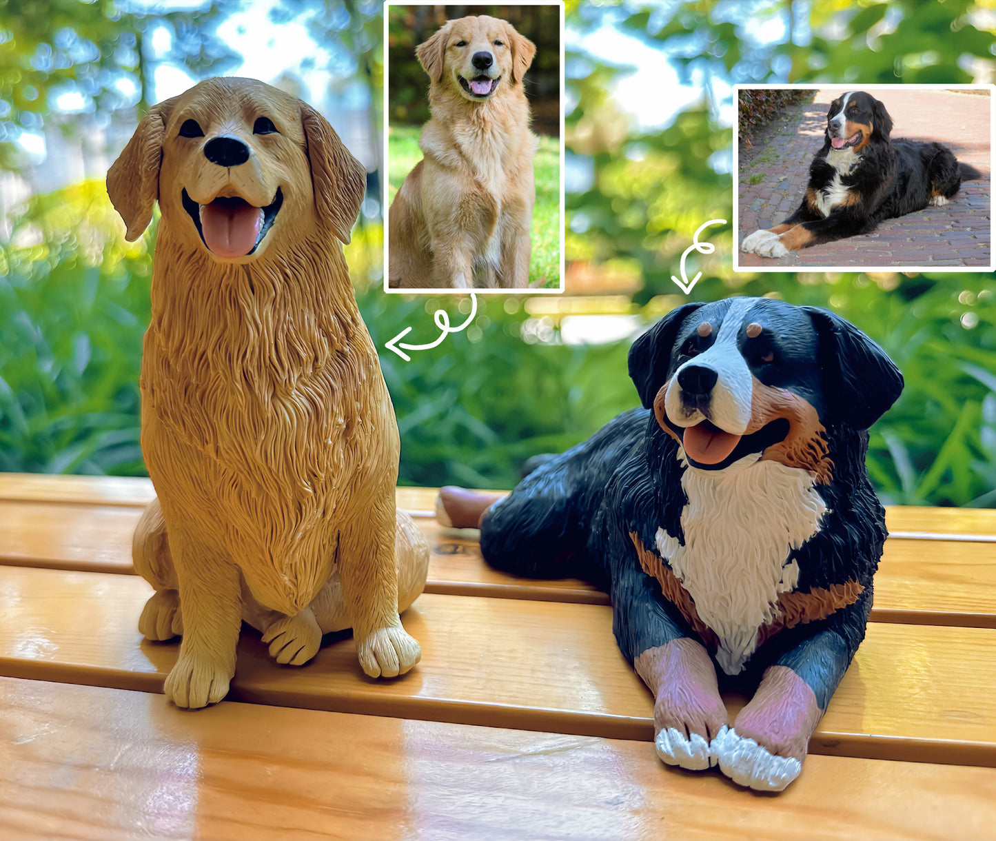 Personalized Dog Sculpture,Custom Dog Clay Statue,Wedding Caketopper,Dog Cake Topper,Pets Birthday,Anniversary Pet,Christmas Gifts for Pets