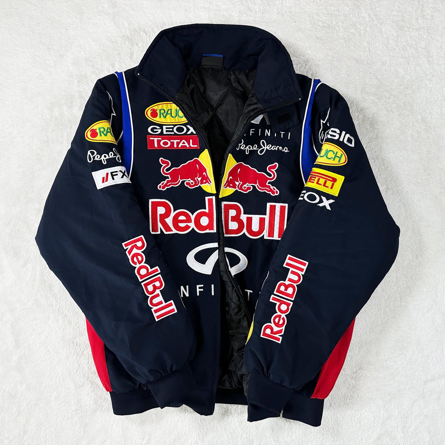 Red Bull Racing Jacket, Embroidered Unisex Jacket