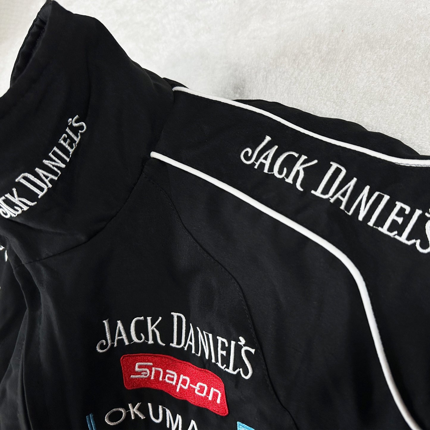 Jack Daniels Racing Jacket, Embroidered Unisex Jacket