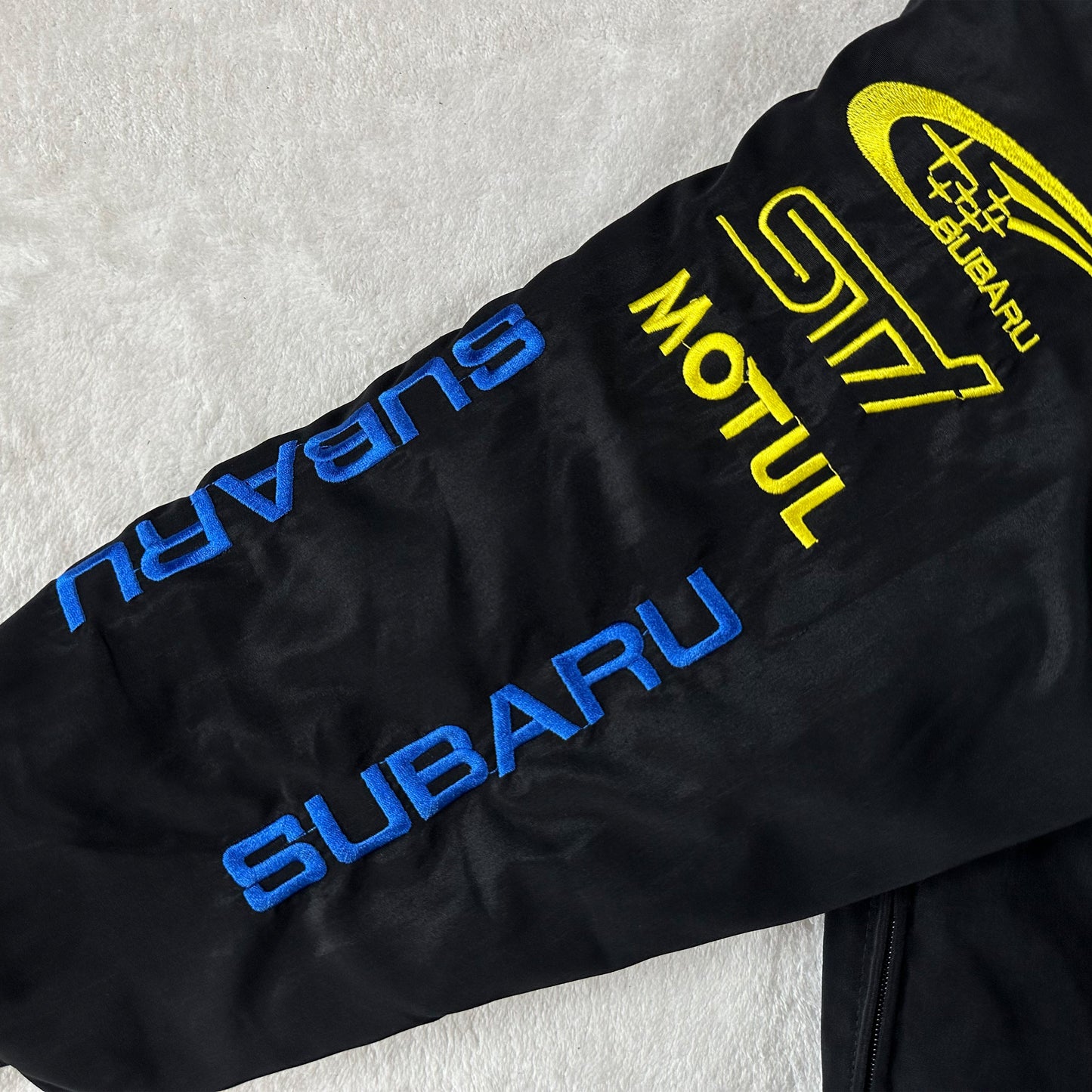 Subaru Racing Jacket, Embroidered Unisex Jacket